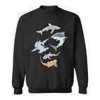 Hammershark Zebra Shark Shark Types Of Sharks Sweatshirt