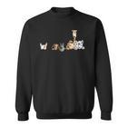 Happy Dogs Team I Dog Fan Fun Sweatshirt