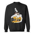 Hefeweizen Welle Mit Surfende Weißwurst Basst Scho Pretzel Sweatshirt