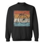 High Wheel Retrointage Bike Cyclist Sweatshirt