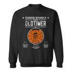 Hu Plaque Schonend Behandeln Oldtimer Ist 60 Birthday Sweatshirt