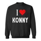 Ich Liebe Konny Sweatshirt