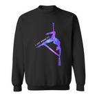 Ich Wanna Einfach Fliegen Aerial Stars Silks Aerialist Aerial Yoga Sweatshirt