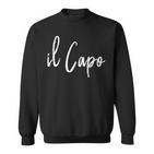 Il Capo Italian The Boss Sweatshirt