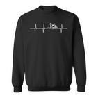 Lkw Fahrer Herzschlag Lastkraftwagen Truck Er Truck S Sweatshirt