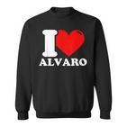 I Love Alvaro Sweatshirt