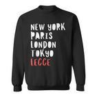 Lustiges Souvenir- Für Reisende In Lecce Italien Sweatshirt