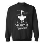 Mallente Läuft Bei Mir Nordic Walking Fun Sweatshirt