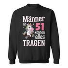 Männer Ab 51 Kann Alles Tragen 51St Birthday Sweatshirt