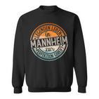 Mannheim Retro Colours Legends Life In Mannheim Sweatshirt