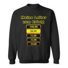 Meine Leiter Zum Erfolg Spielothek Casino Spielhalle Sweatshirt