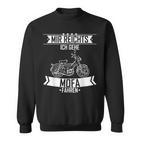 Mir Reichts Ich Gehe Mofa Driving Sweatshirt