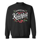 Naumburg Saale Kirschfest Naumburger Fest Kirsche Sweatshirt