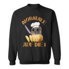 Normale Potatolen Auf Die 1 Sad Hamster Chef Sweatshirt