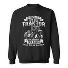 Reichet Mir Den Traktor Ihr Jester Sweatshirt