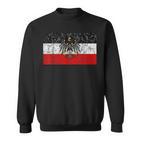 Reichsadler German Reich S-W-R Red Sweatshirt