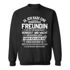 Relationship Partner Don't Speak Ich Habe Eine Freundin Sweatshirt