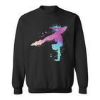 Retro Turnerin Gymnastics Gymnastics Cool Outfit Sweatshirt