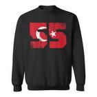 Samsun 55 Memleket Turkey Flag Idea Sweatshirt