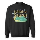 Schlaf-O Saurus Sleeping Tyrannosaurus Rex Dinosaur Sleep Sweatshirt