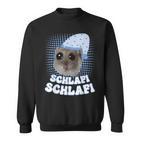 Schlafi Schlafi Hamster Cute Hamstie Sleep Sweatshirt