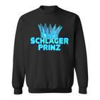 Schlagerprinz Schlager Prince Hammer Music Sweatshirt