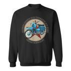 Schwalbenfahrer Schwalbe Gdr Moped  Sweatshirt