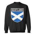 Scotland Flag Scottish Flag Football Fan Sweatshirt