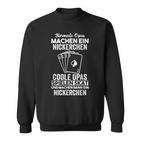 Skat Grandpa Skat Game Sweatshirt