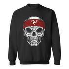 Skull Isle Of Man Sweatshirt