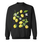 Summer Lemon Fruits Lemon Sweatshirt