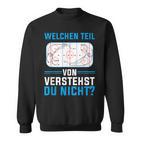 Which Teilonerstandst Du Nicht Eishockeyspieler Hockey Sweatshirt