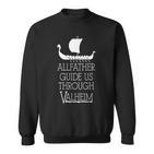 Valheim Allfather Führre Uns Durchalheim Sweatshirt