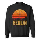 Vintage 80S Retro Berlin Silhouette Skyline Souvenir Sweatshirt