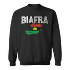 Vintage Biafra Flag Biafra Card Biafra Est 1967 Sweatshirt