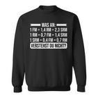 Waserstehst Du Nicht Holzscher What Do You Not Understand Holzjack Sweatshirt