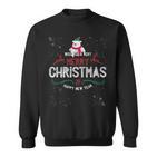 Weihnachtskostüm Merry Christmas & Happy New Year Sweatshirt