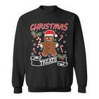 Weihnachtsleckereien I Happy Gingerbread Man Sweatshirt