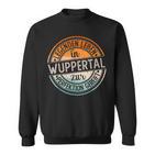 Wuppertal Retro Colours Legends Life In Wuppertal Sweatshirt