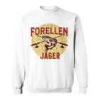 Angler Fischer Slogan Boys Fishing Angel Green Sweatshirt