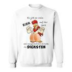 Ausgerechnet Ich Habe Die Dicksten Eier Gray Sweatshirt