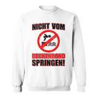 Bademeister Dlrg Nichtom Beckenrand Jumping S Sweatshirt