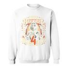 Children's 4Th Birthday Dieser Ritter Ist 4 Jahre T Sweatshirt