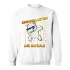 Children's Bye Bye Kindergarten Ich Rock Jetzt Die Schule Boys Polar Bear Sweatshirt