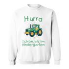 Children's Hurra Ich Bin Jetzt Im Kindergarten Sweatshirt