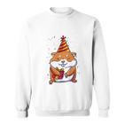 Children's 'Ich Bin 9 Jahre Hamster' 9Th Birthday Sweatshirt