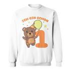 Children's Ich Bin Schon 1 Bär Sweatshirt