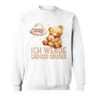 Children's Ich Werde Großer Bruder 2025 Bär Zwei Bären Sweatshirt