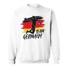 Deutschland Handball Team Flagge Ball Sweatshirt