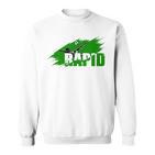 Footballienna Rapidler Egal Was Kommt Rapid Sweatshirt